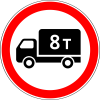 3.4 — Юк автомобилларининг ҳаракатланиши тақиқланган